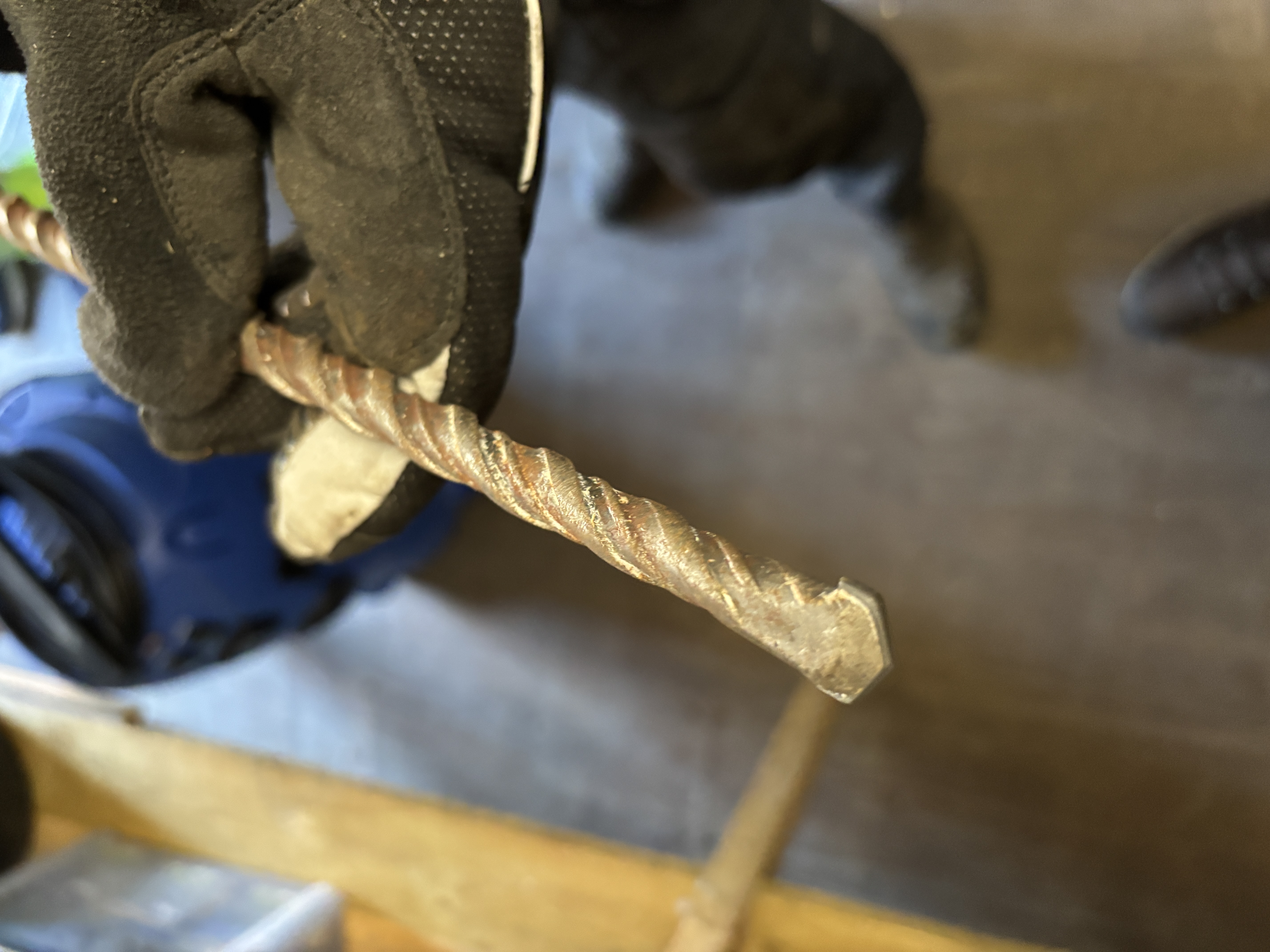 Bor 12 mm beton 1 meter langt