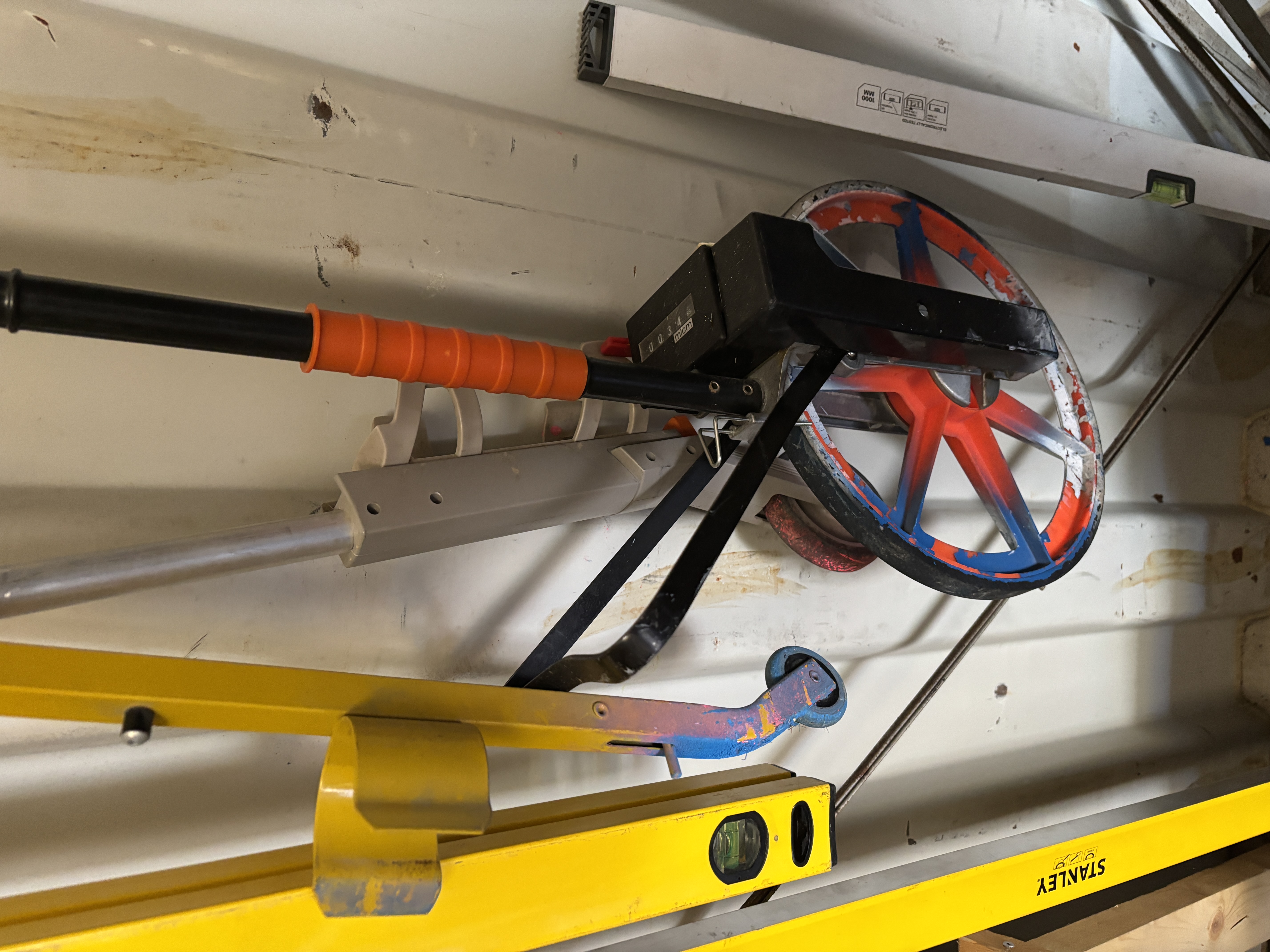 Opstregning med afstandsmåler