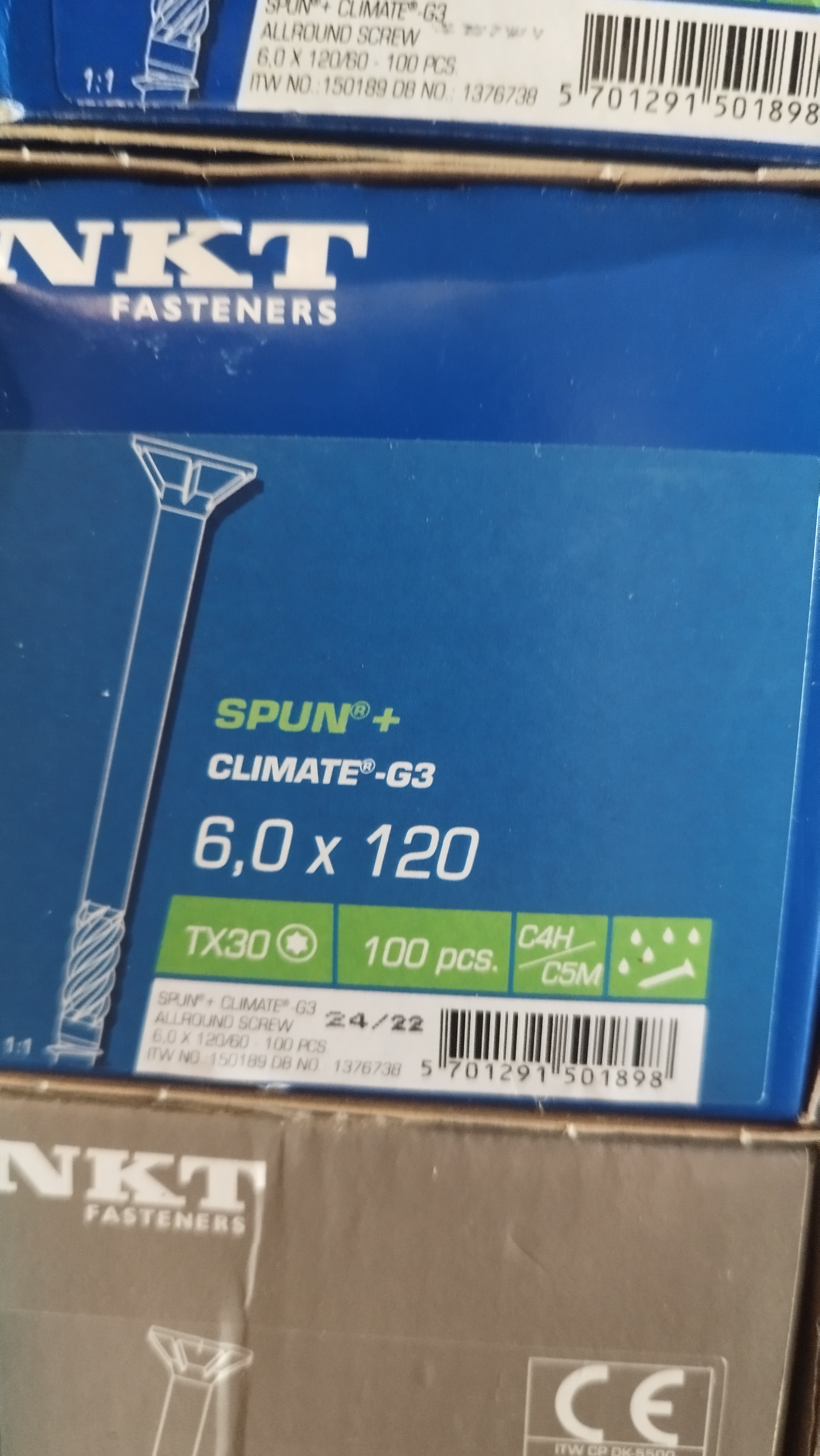 Spun climate-G3 6,0x120