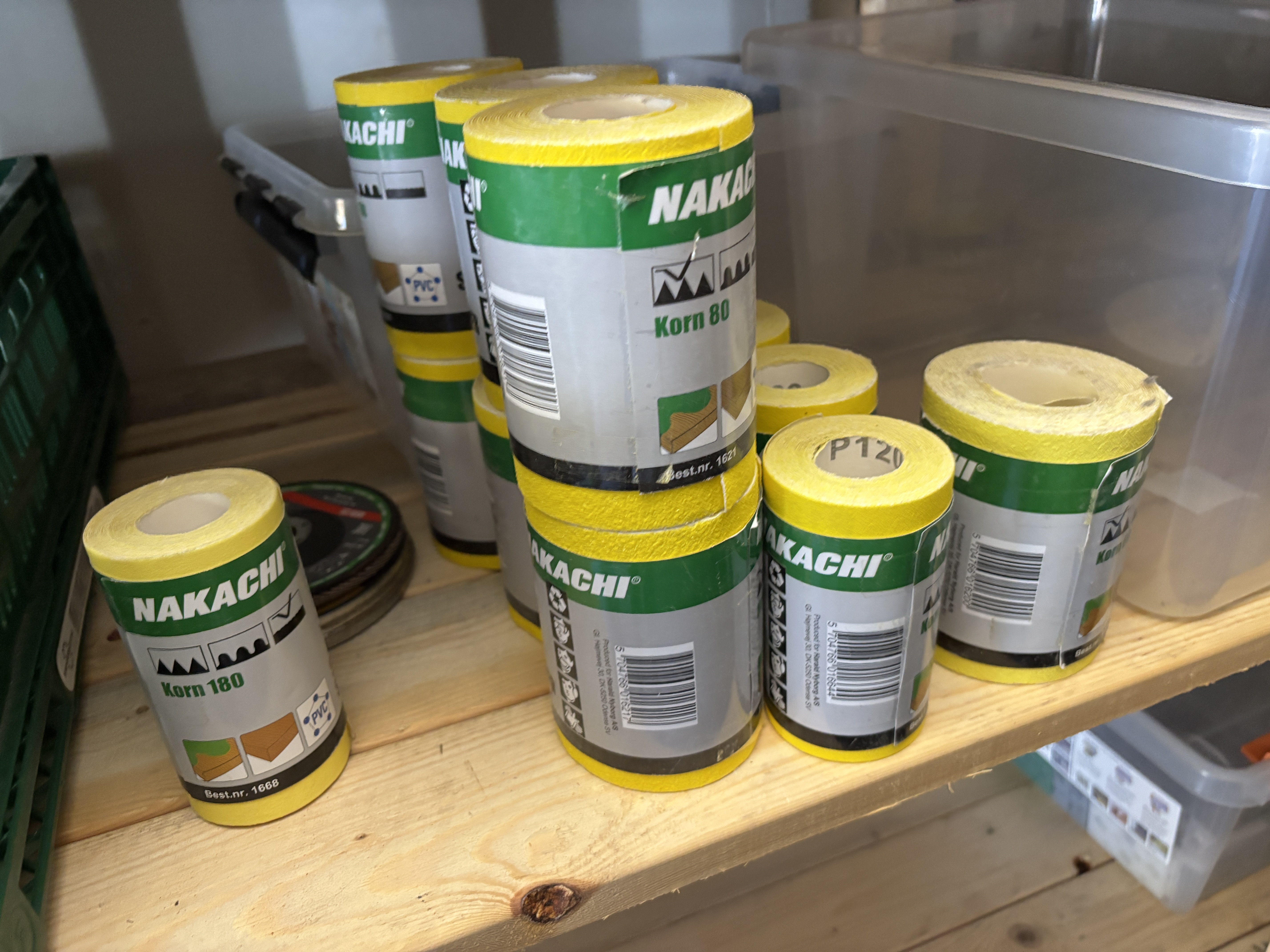 Slibepapir korn 180 (5x115 mm)