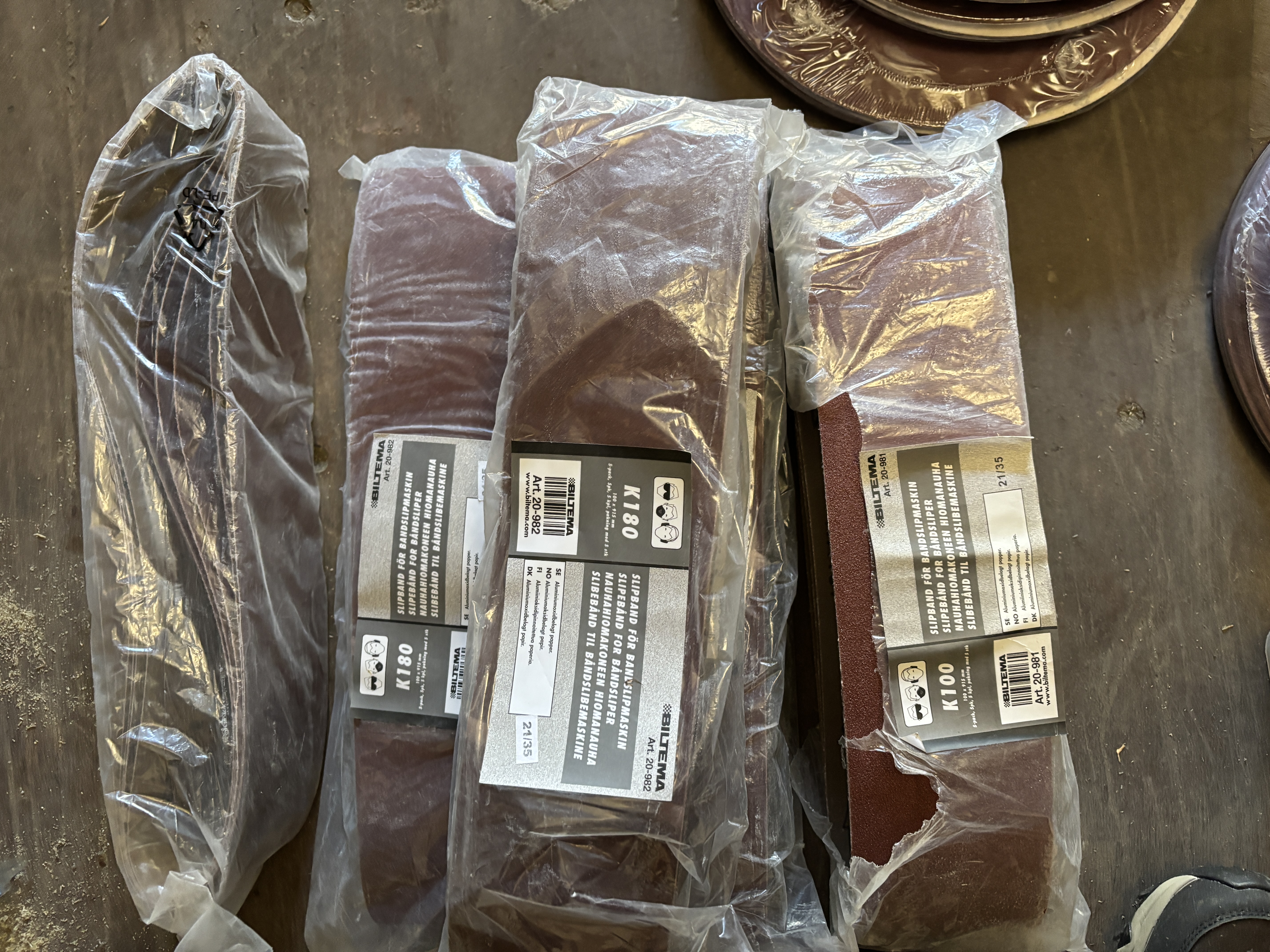 sandpapir K100 m 3 stk (20 981)